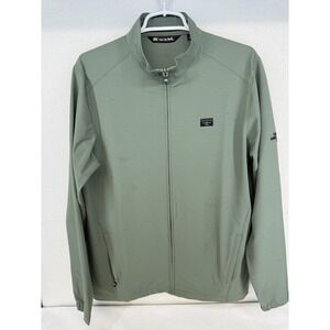 Travis Mathew‎ Men's Poblano Laurel Full Zip Jacket Size M Amelia Island Club